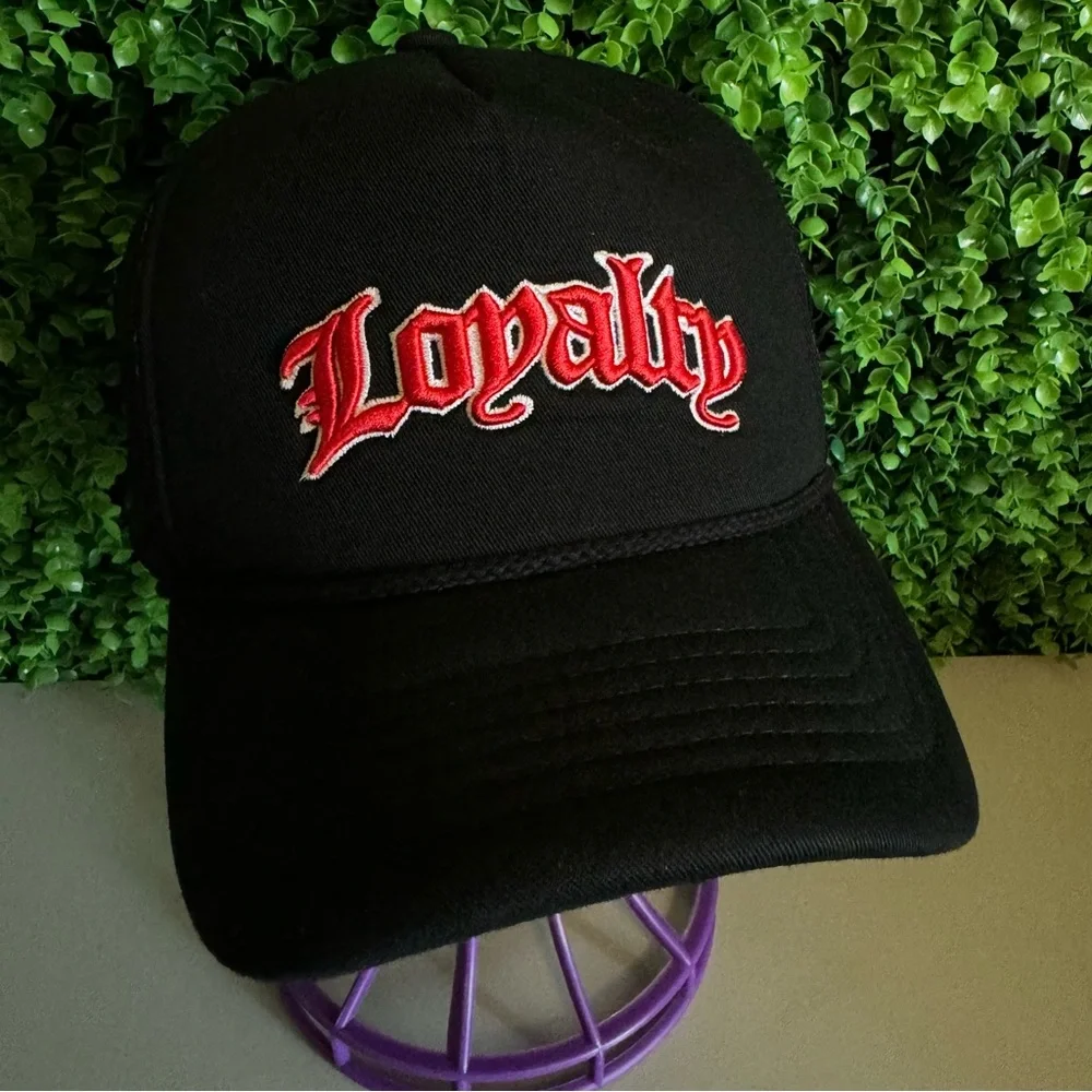 Muka Headwear Black Red Loyalty Snapback Adjustable